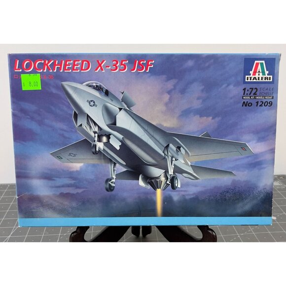 Italeri Lockheed X-35 JSF 1/72 Scale Model Kit No. 1209 New In Box - Picture 1 of 10